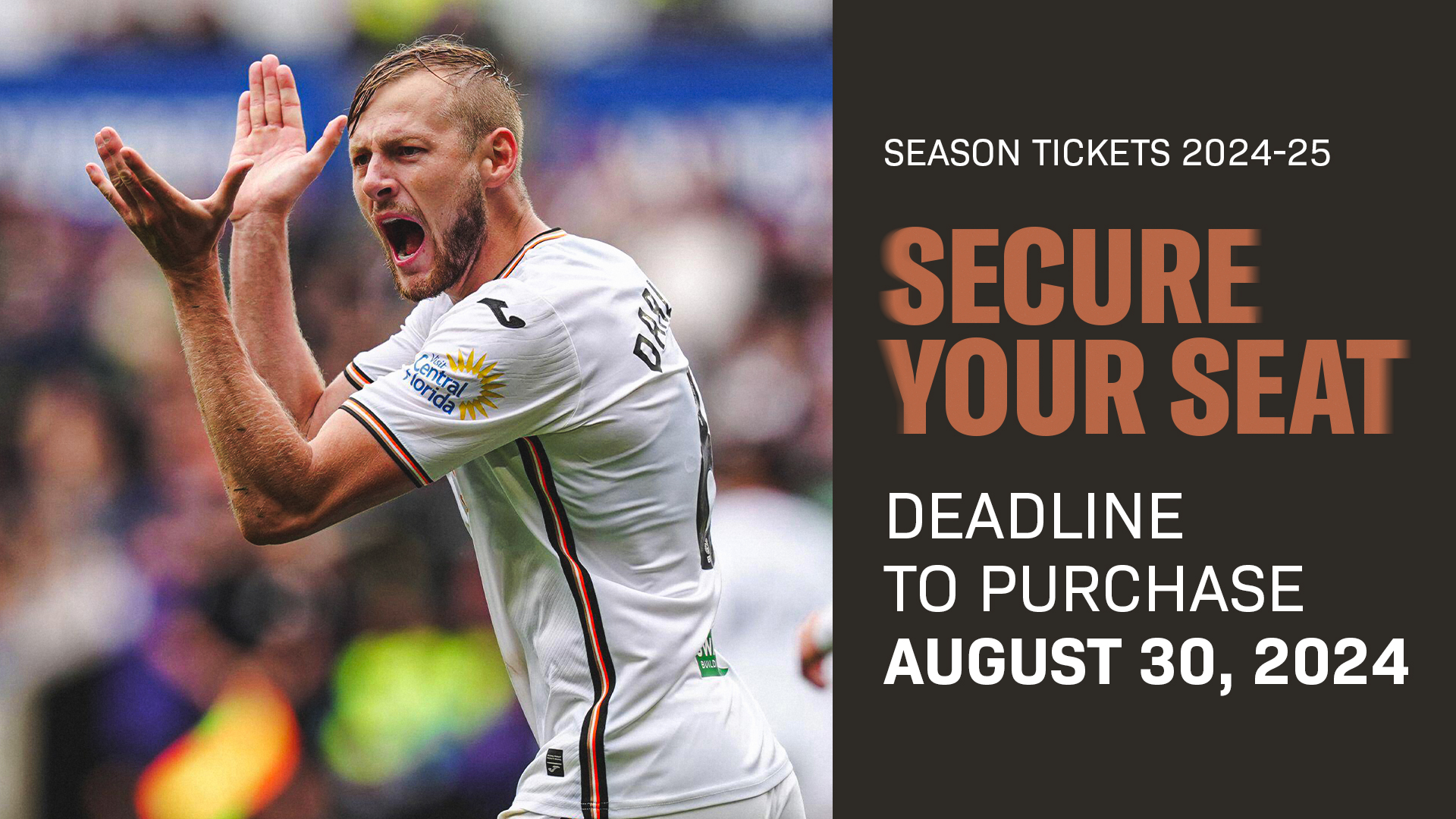 Season ticket deadline August 30 2024