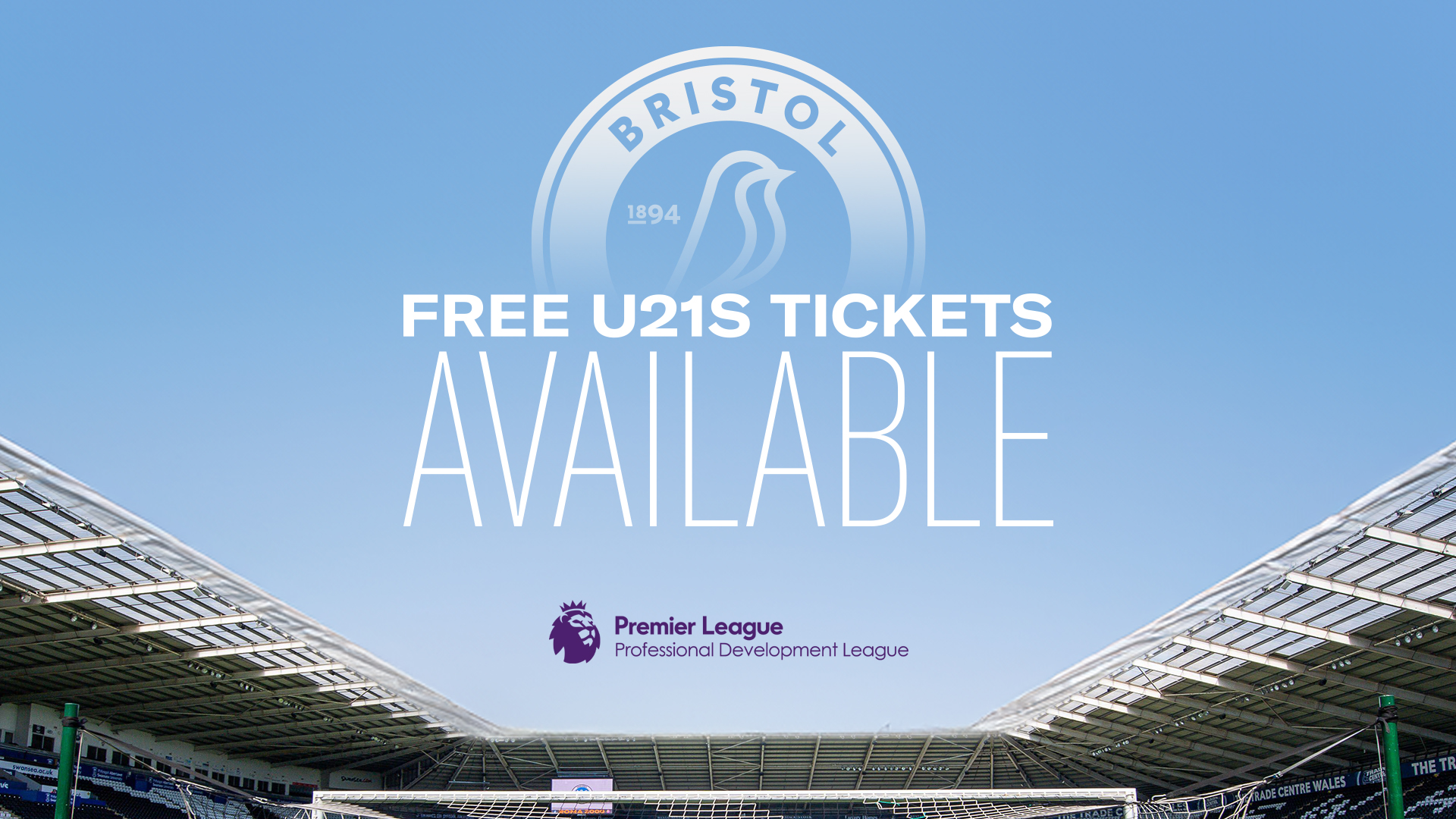 Swans U21s Bristol City ticket graphic