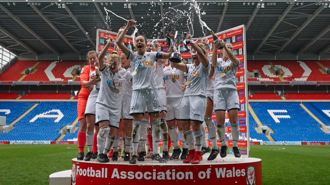 Swansea City Women welsh cup final