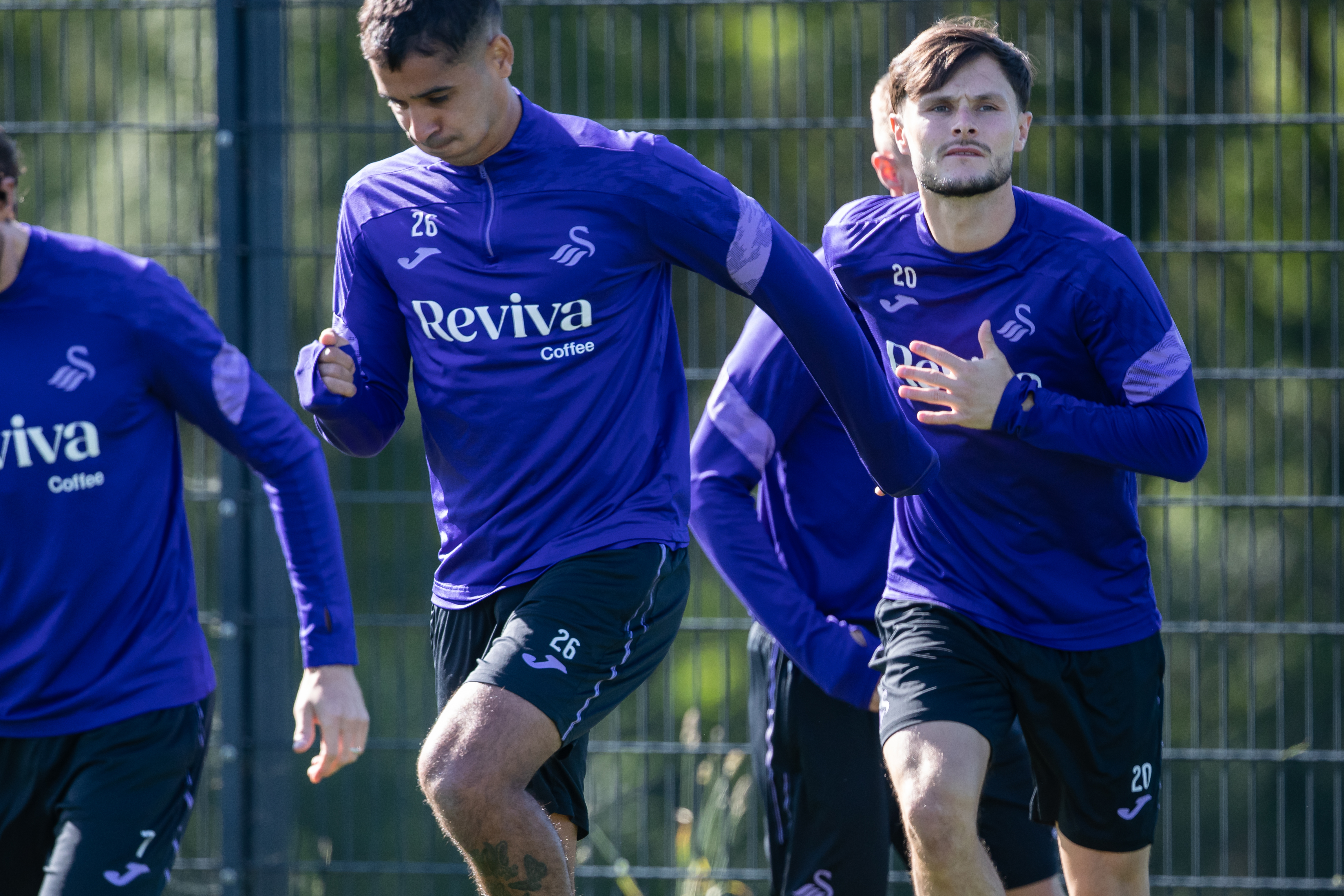 Liam Cullen training