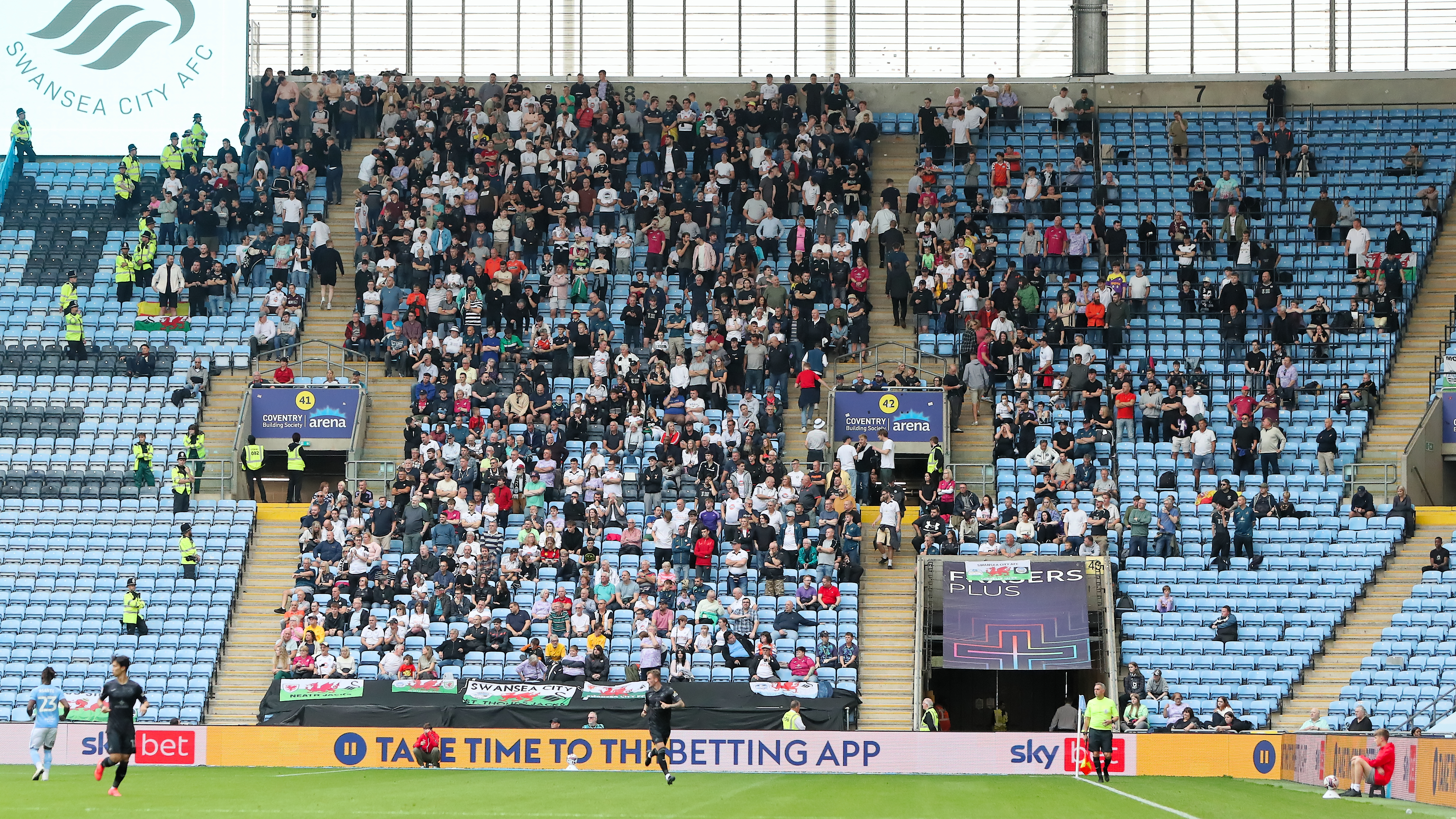 Coventry away end