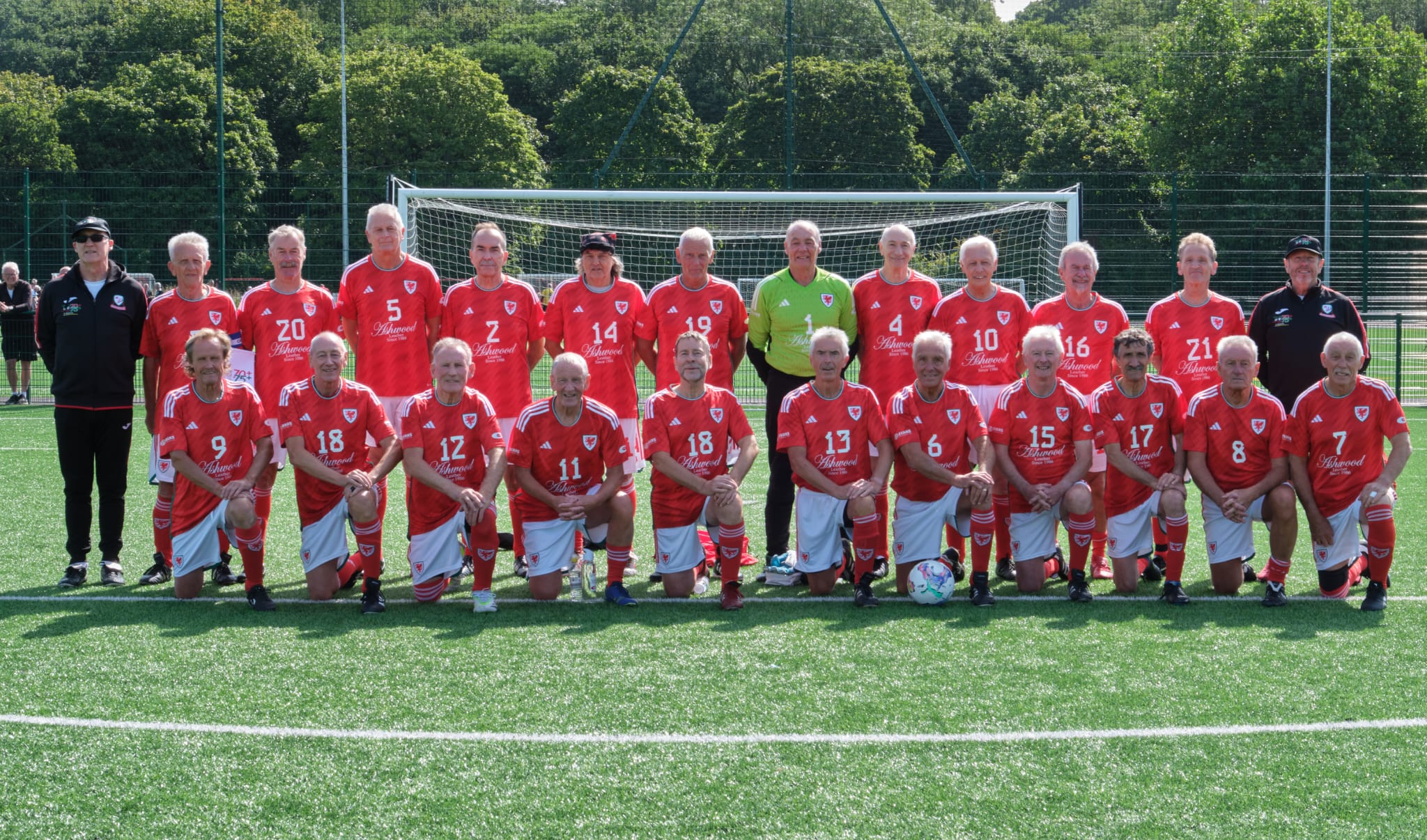 Wales O70s squad photo