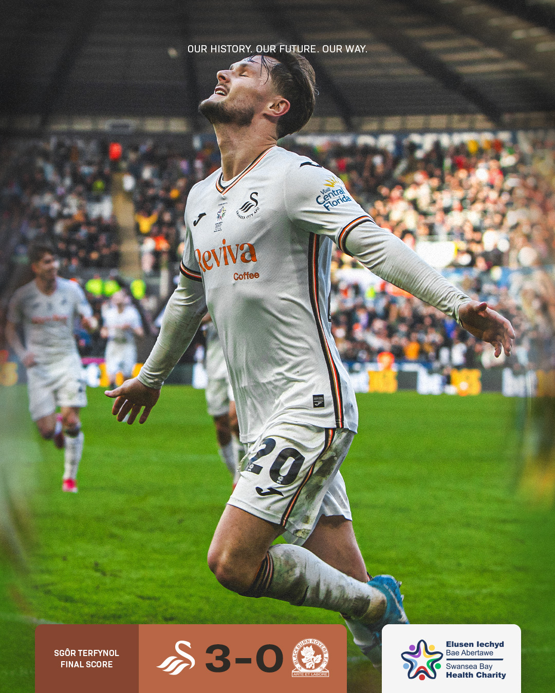 Full time graphic Blackburn Match centre