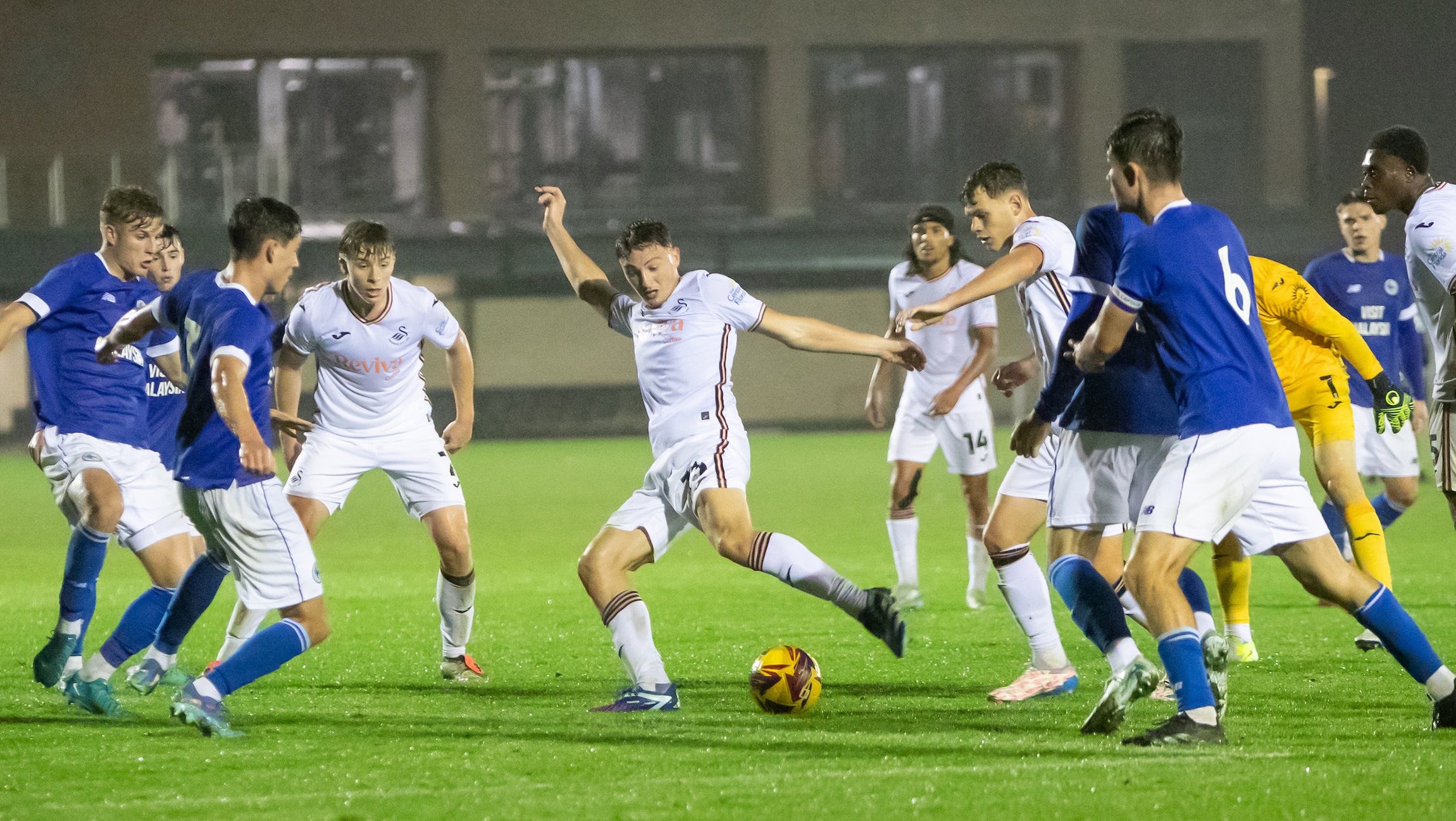 Morgan Bates vs Cardiff City U21s