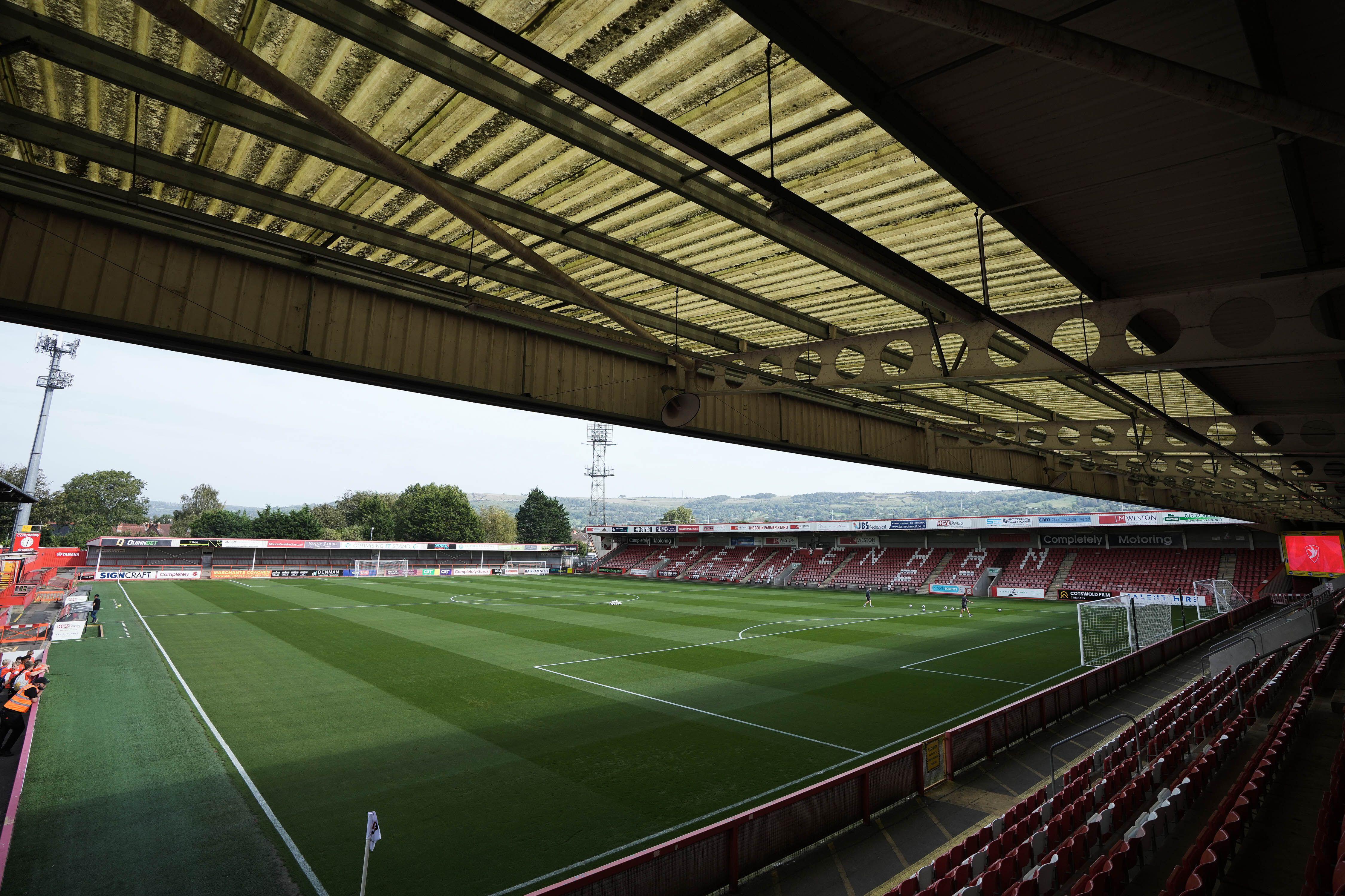 A general view of EV Charger Points Stadium