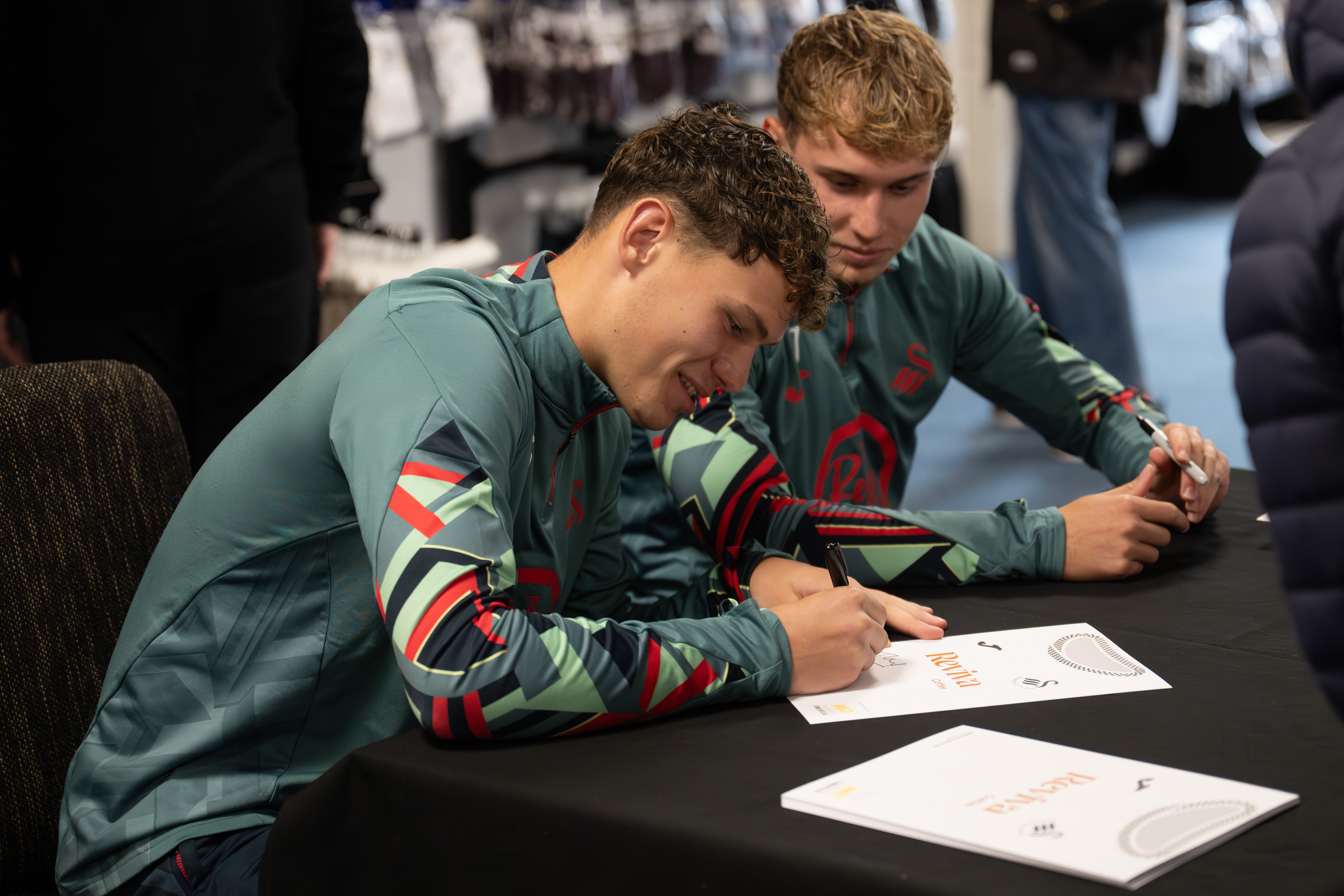 Thomas Woodward and Seb Dabrowski