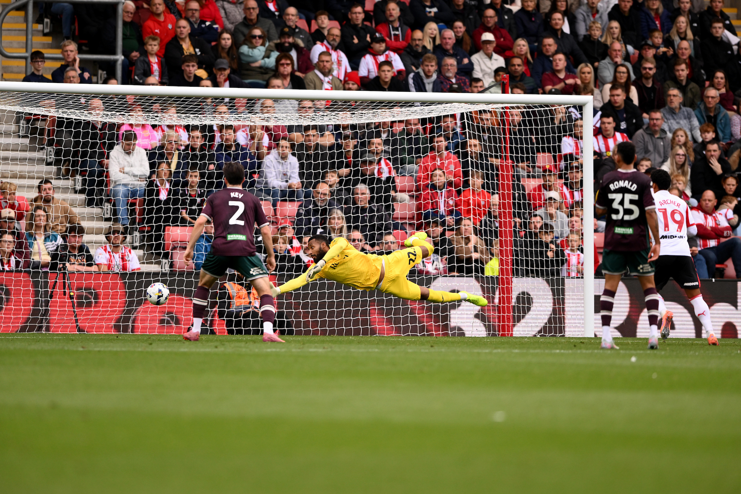 Lawrence Vigouroux Southampton away