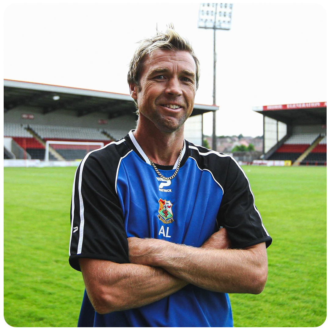 Photo of Andy Legg as Player Manager for Llanelli Town AFC
