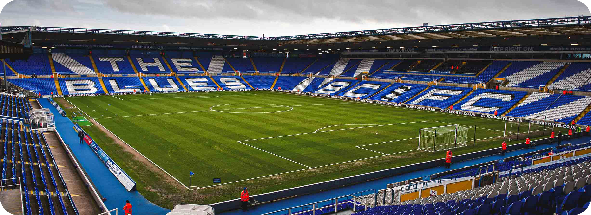 Panoramic View Photograph of St. Andrews, the Stadium of Birmingham City. 