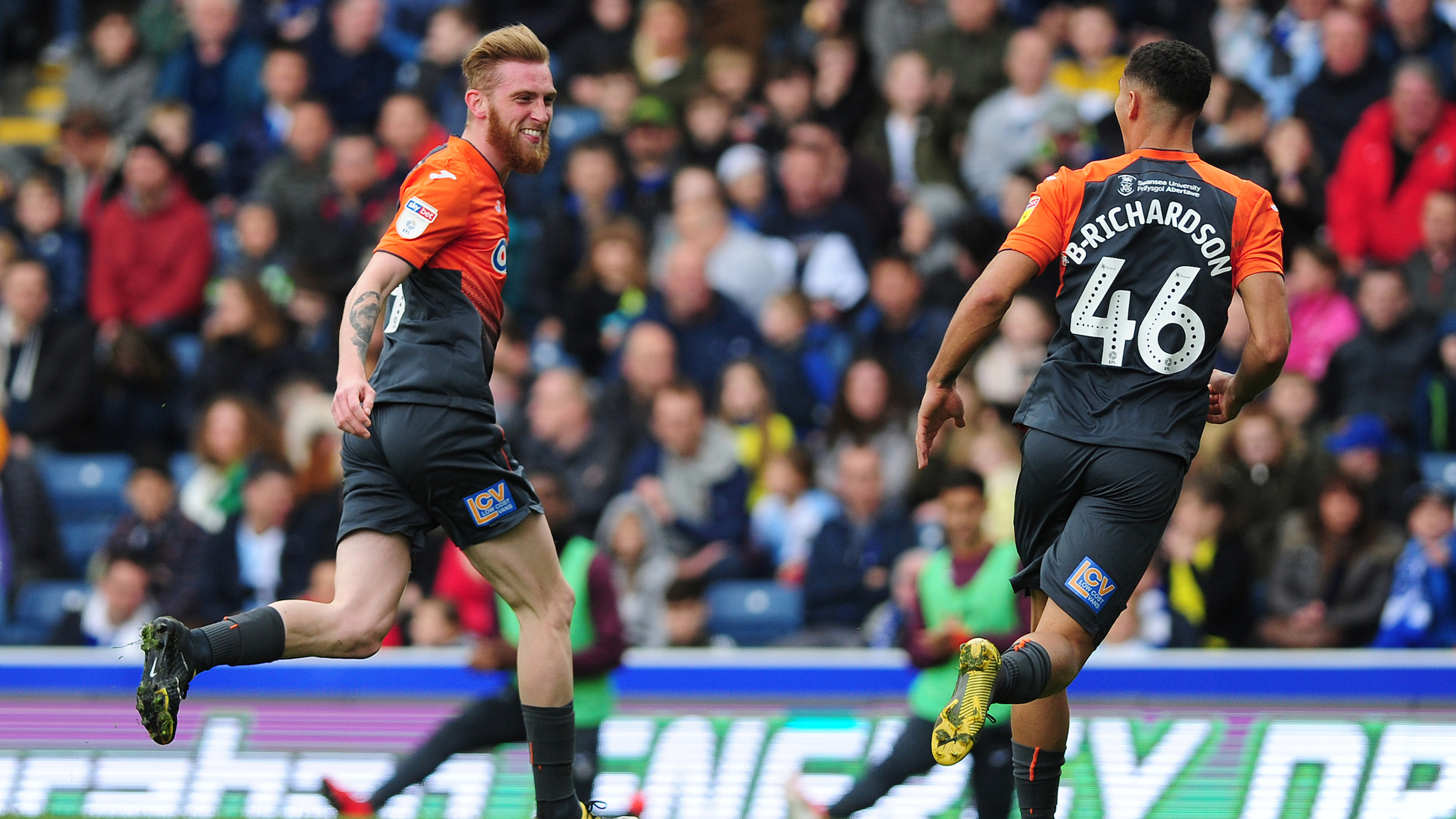 Blackburn celebration