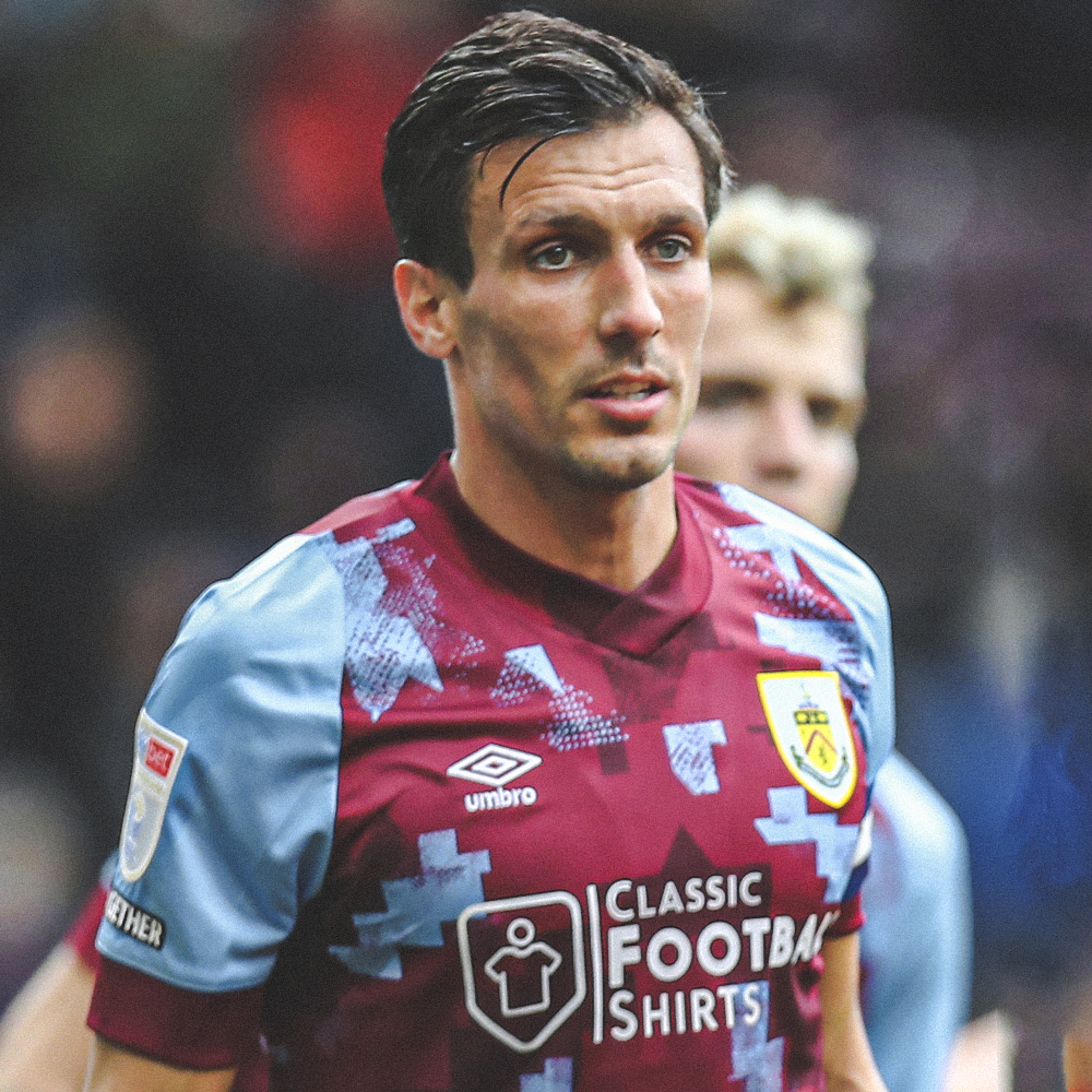 Photograph of club captain Jack Cork