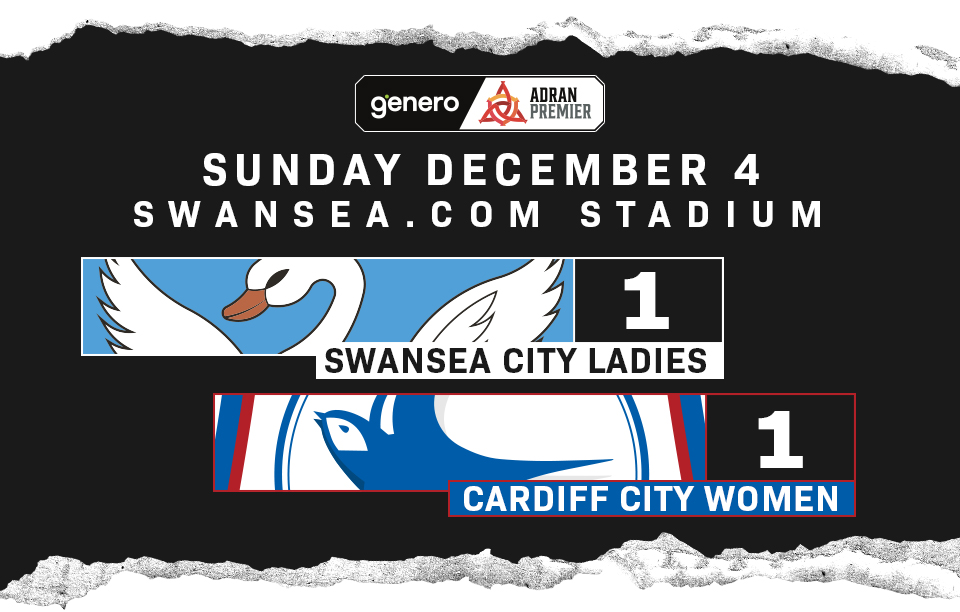 Swansea City Ladies 1 - Cardiff City Women 1