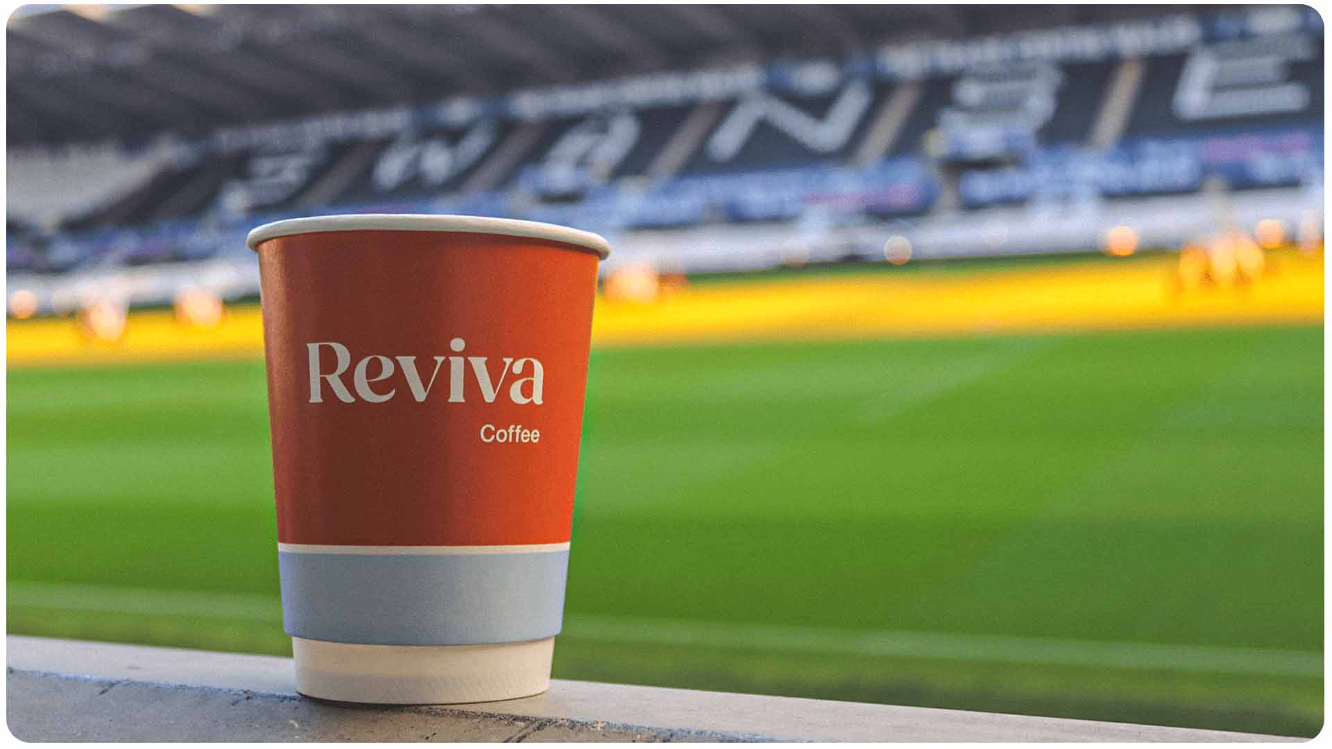 Photograph of a Reviva Coffee