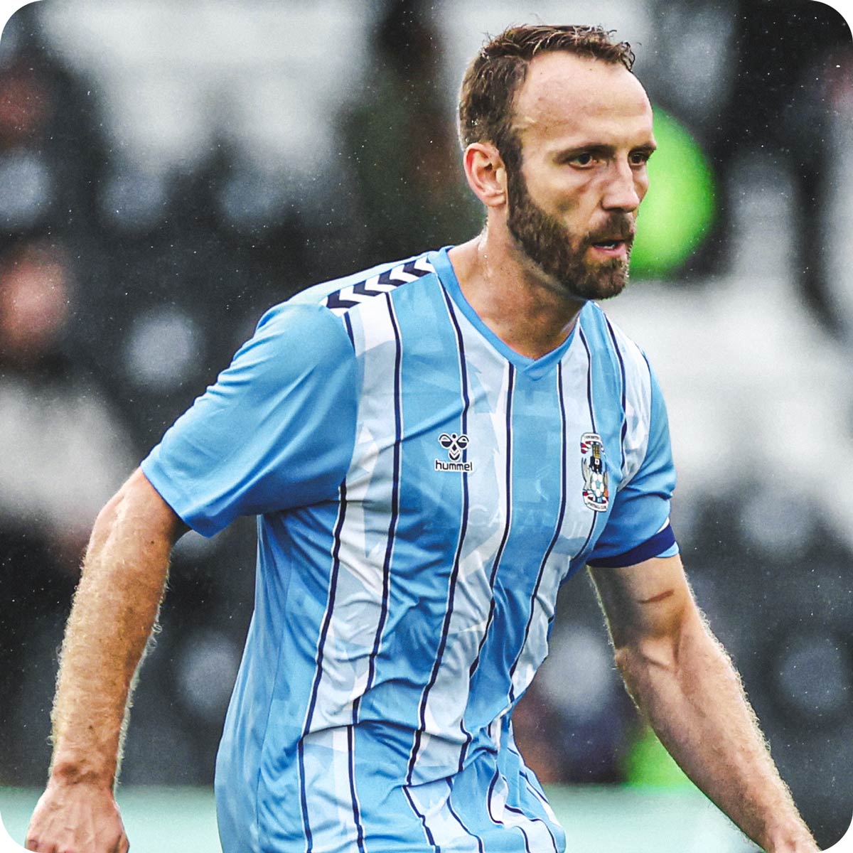 Photograph of Coventry City Club Captain, Liam Kelly.