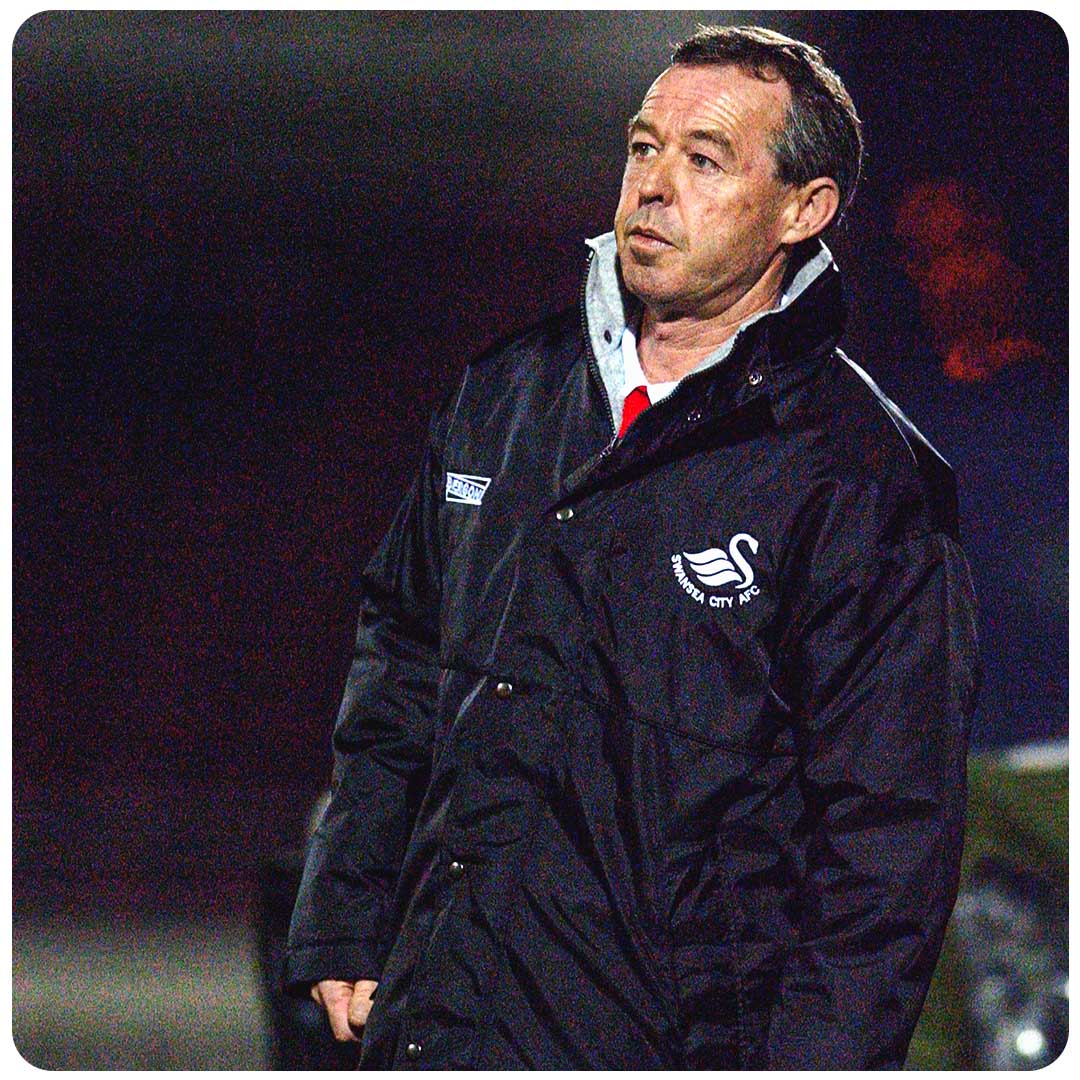Photograph of Brian Flynn as Swansea City Manager