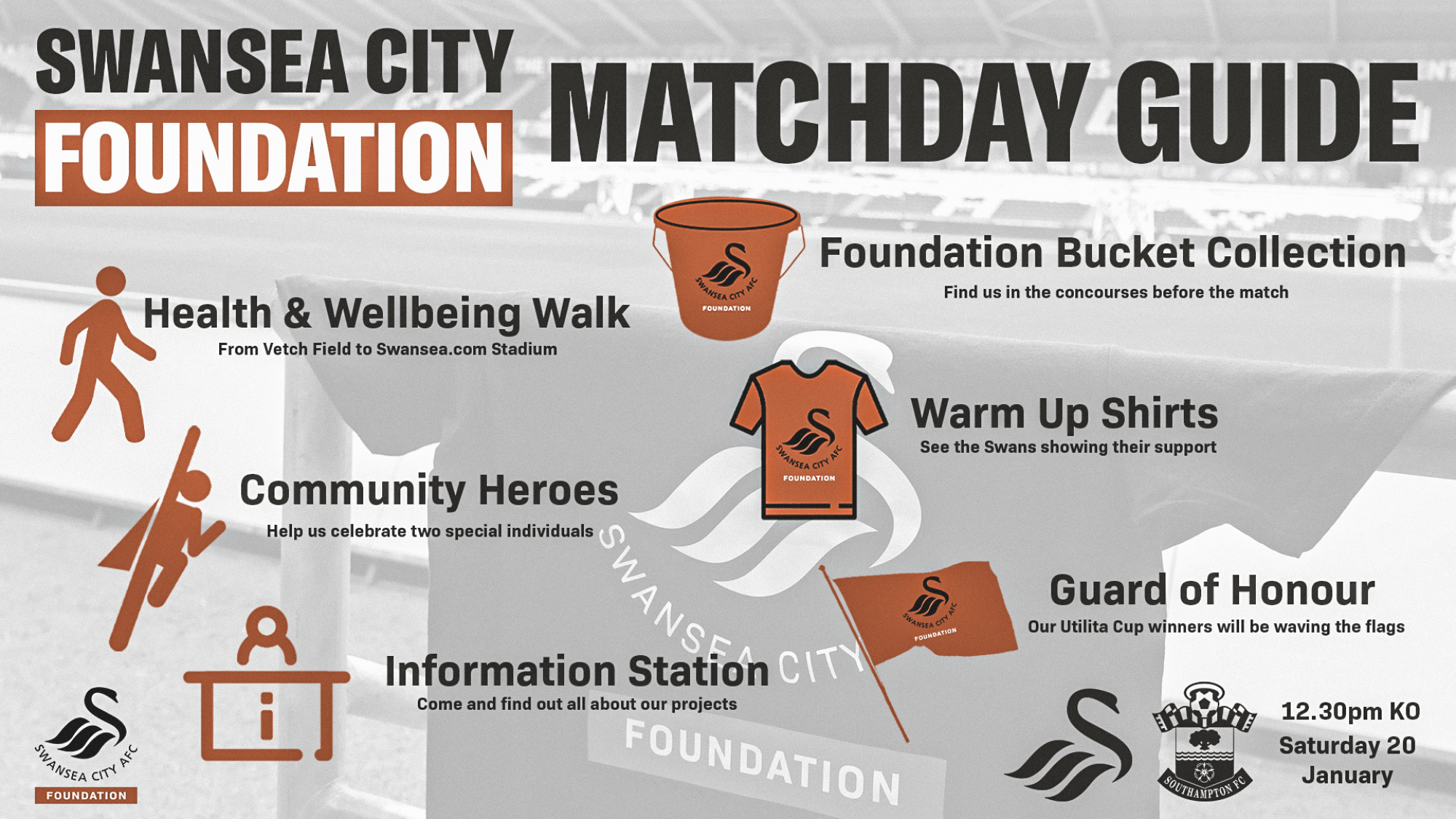Swansea City Foundation Matchday Guide