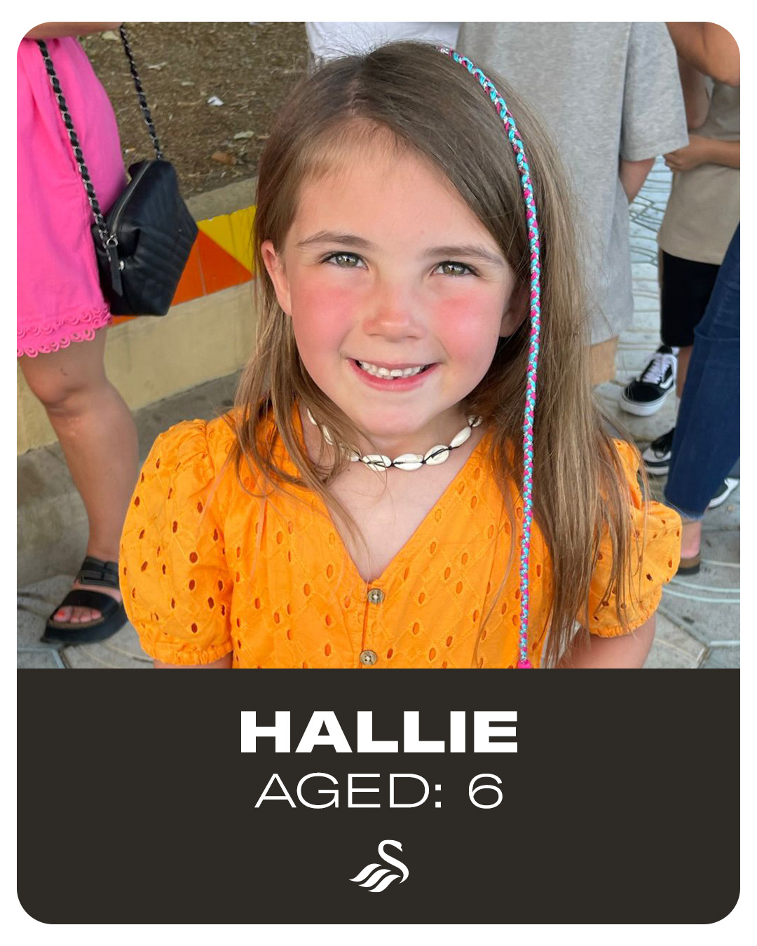 Photograph of Hallie, aged 6