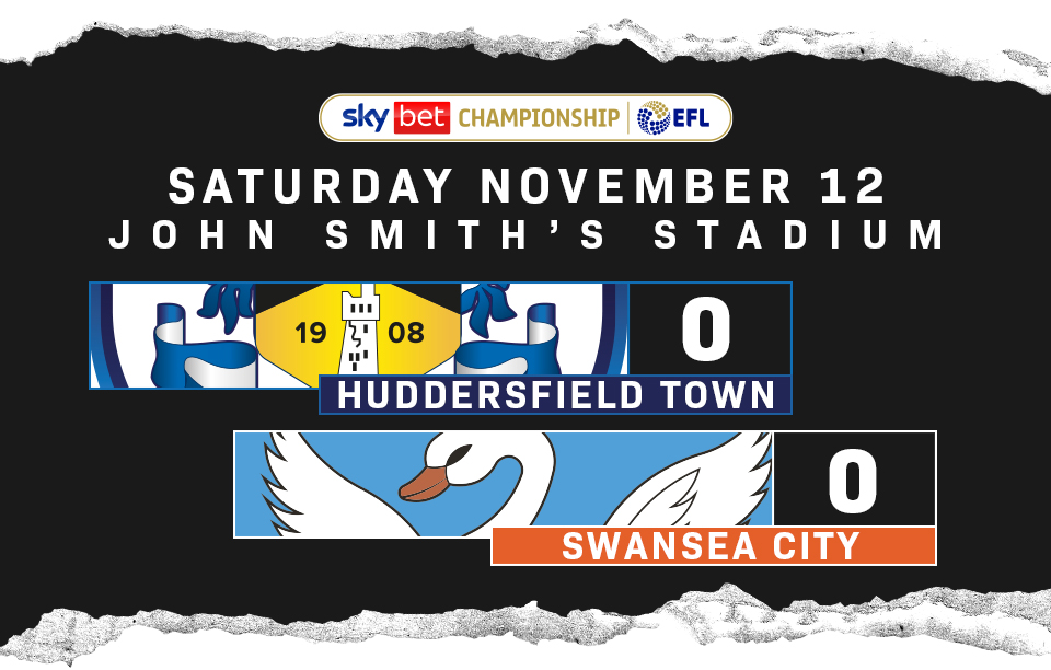 Match Report. Huddersfield 0 - Swansea 0.