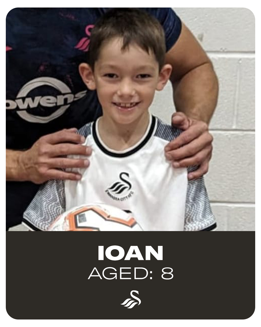 Photograph of Ioan, aged 8