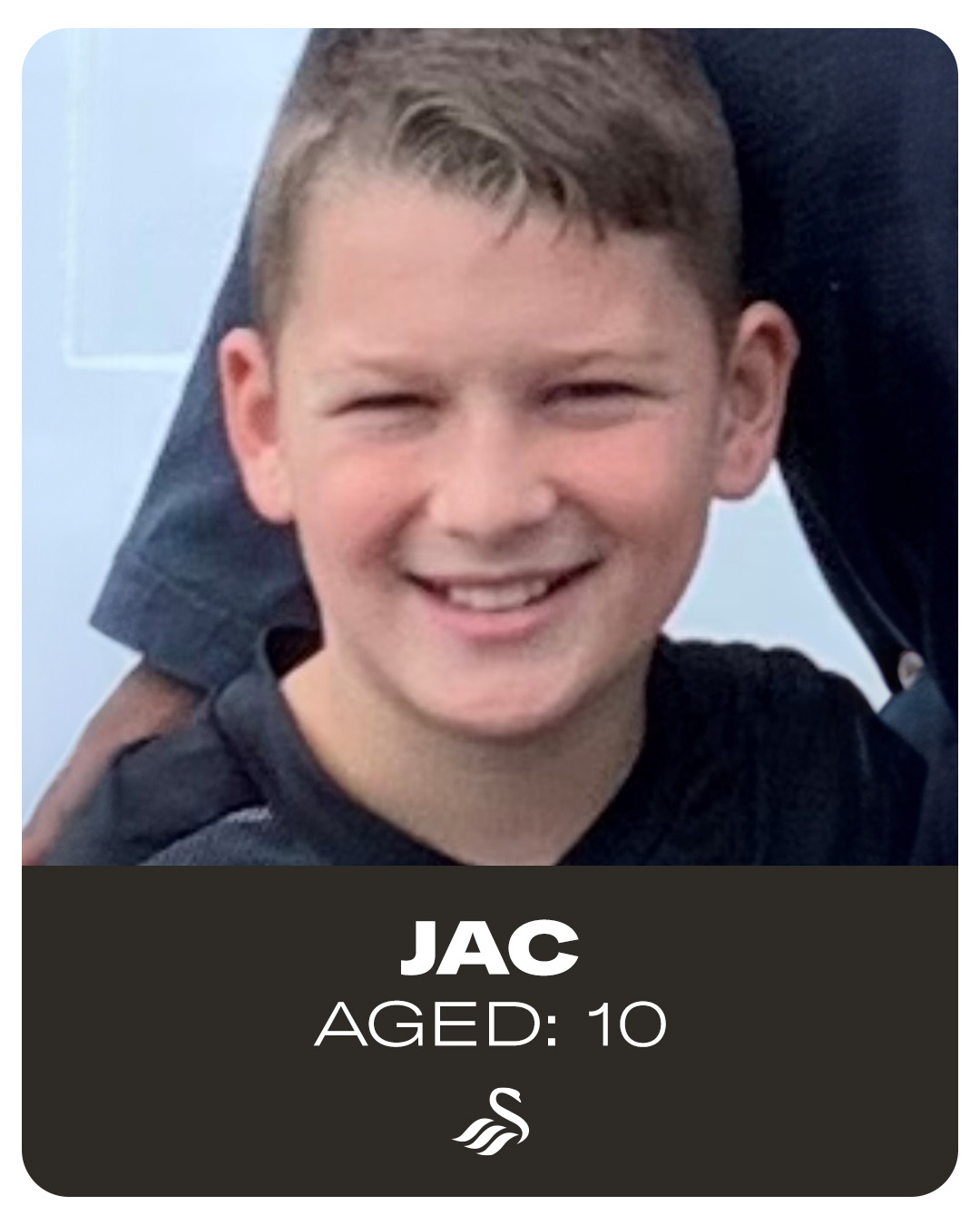 Photograph of Jac, aged 10