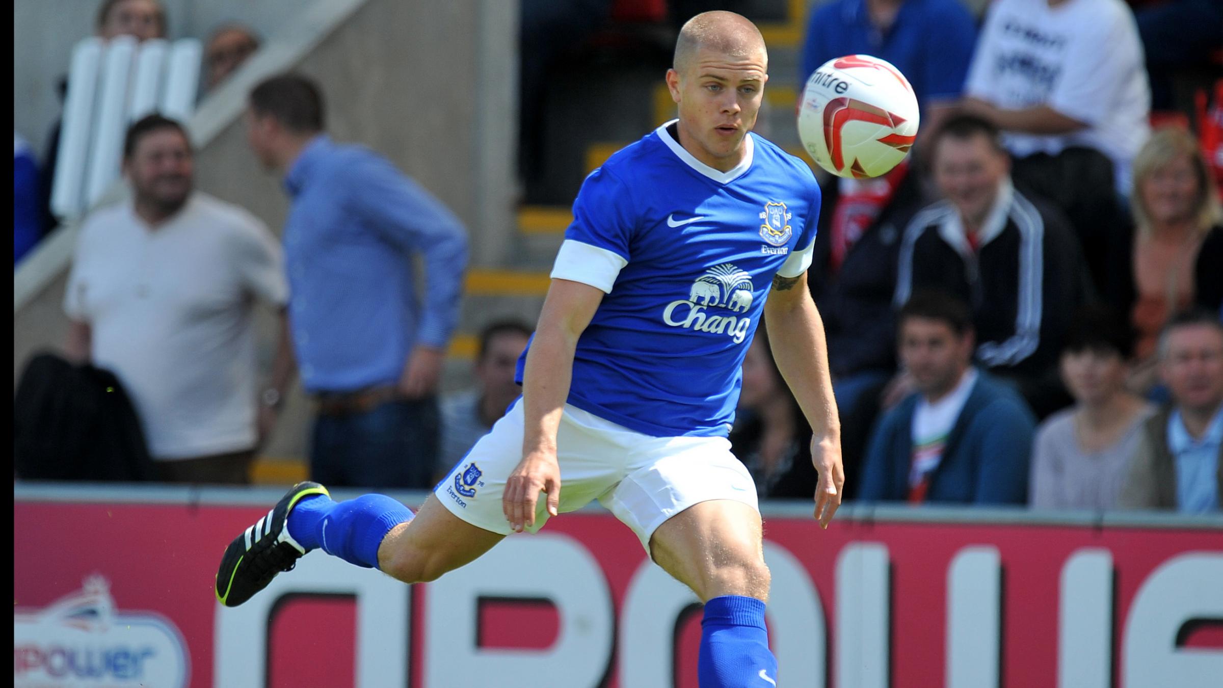 Bidwell at Everton