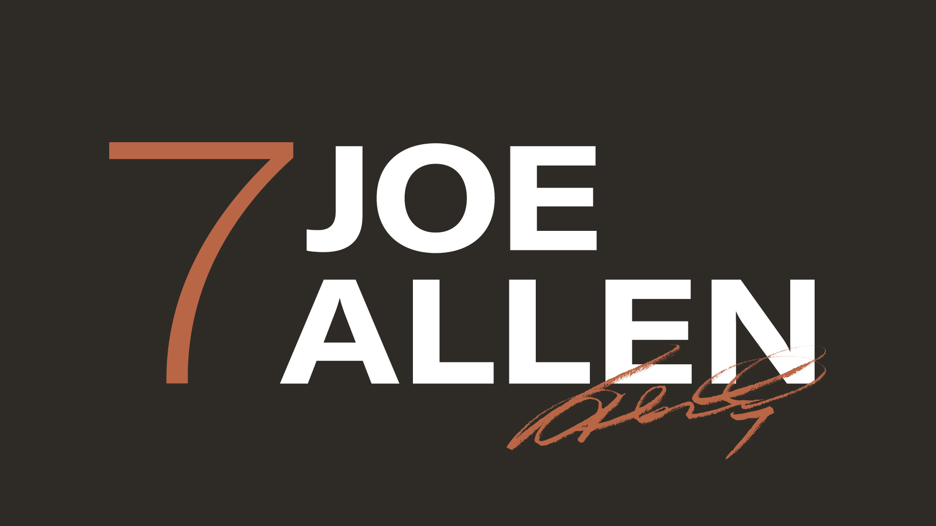 7 - Joe Allen