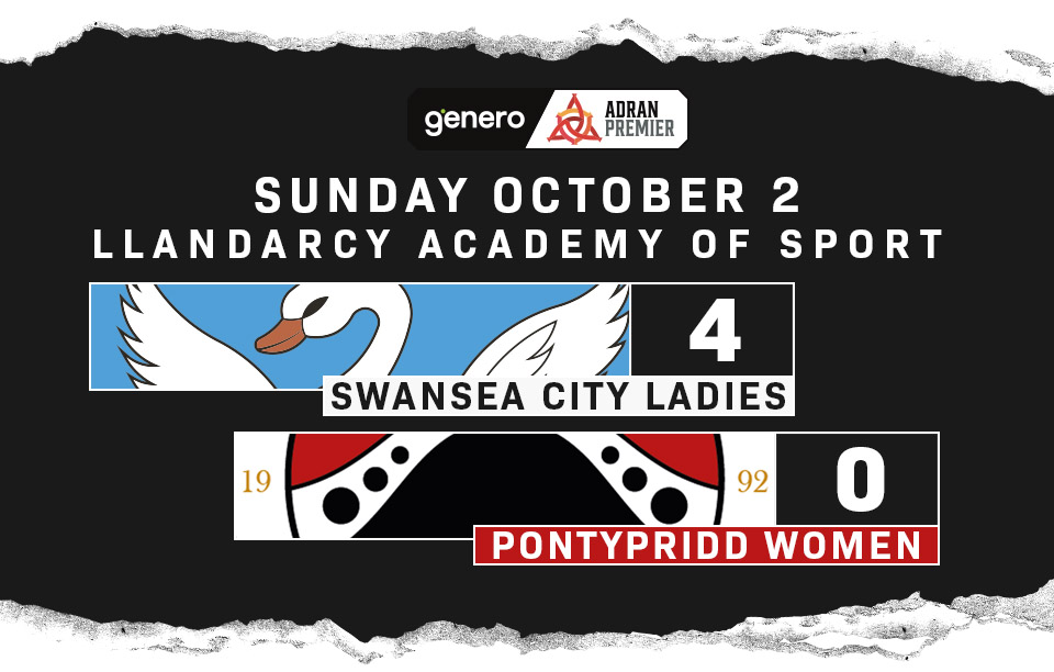 Swansea City Ladies, 4, Pontypridd Women, 0