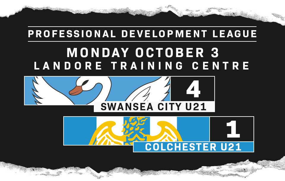 Swansea City U21 4, Colchester U21 1