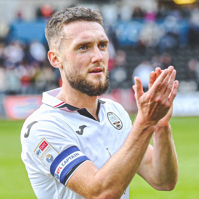 Grimes' thanking the Jack Army after beating Sunderland