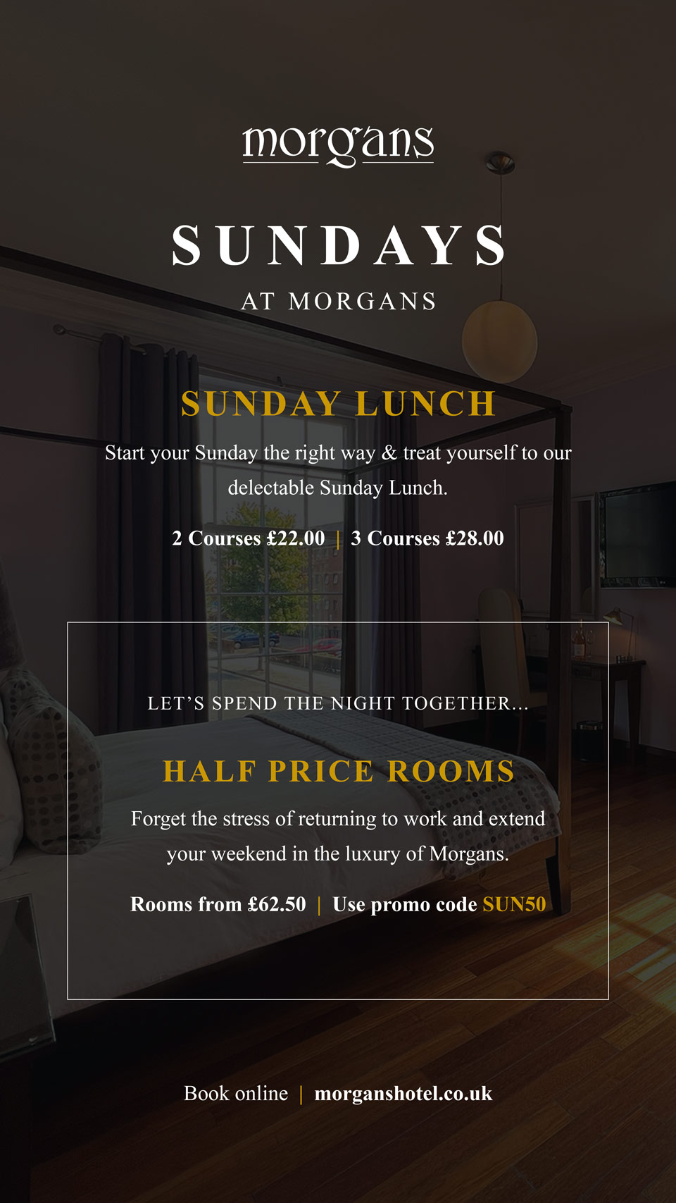 Morgans Hotel Advert