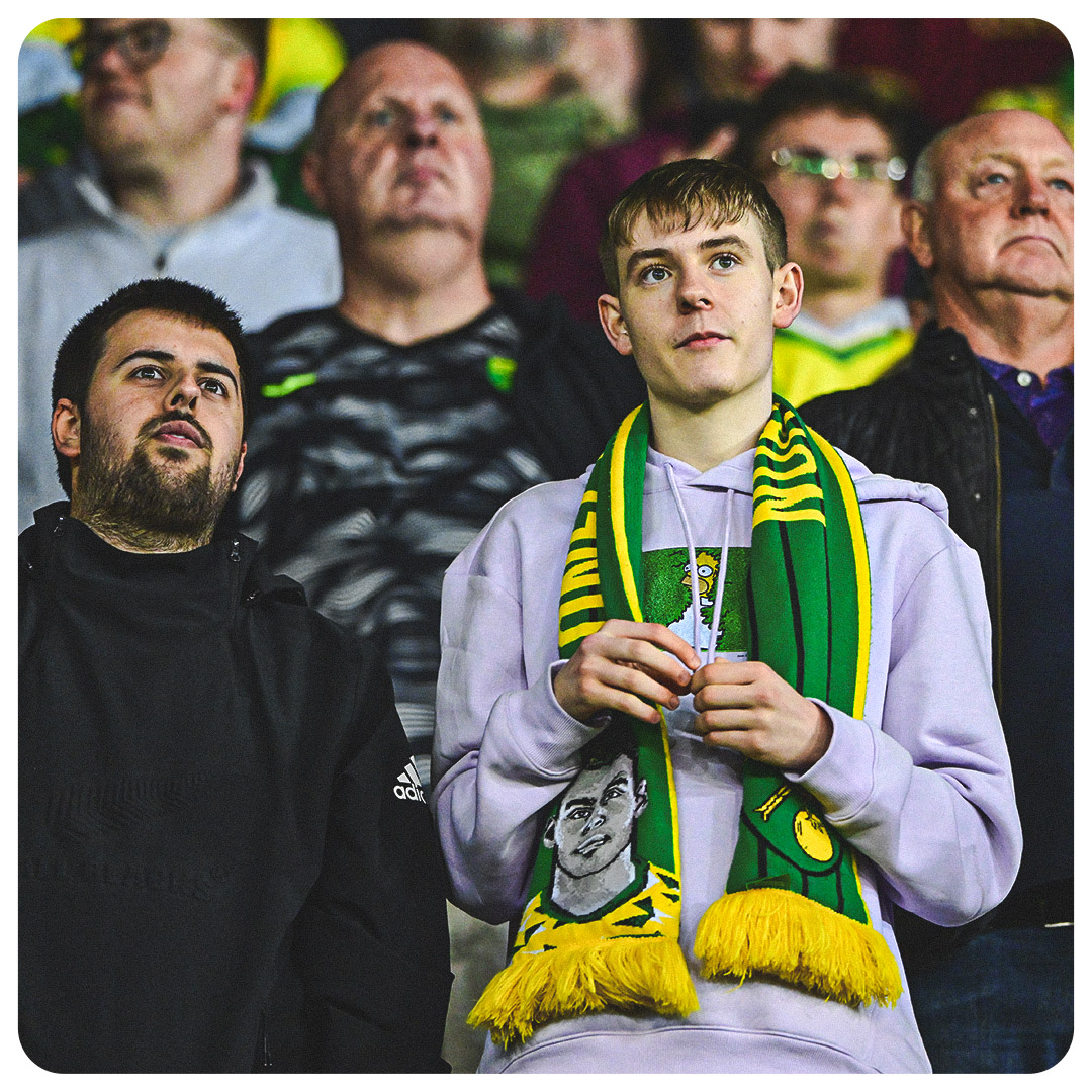 Photograph of Norwich Fans