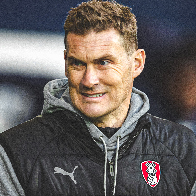 Rotherham Manager Matt Taylor