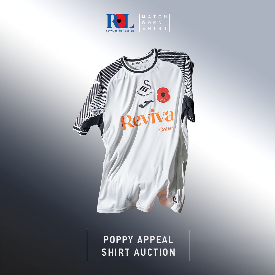 Royal Legion and Swansea City to Auction Match Worn Shirts