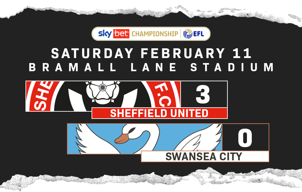 Match Report. Sheffield United 3 - Swans 0