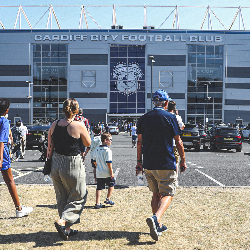 Photograph of Cardiff City Stadium