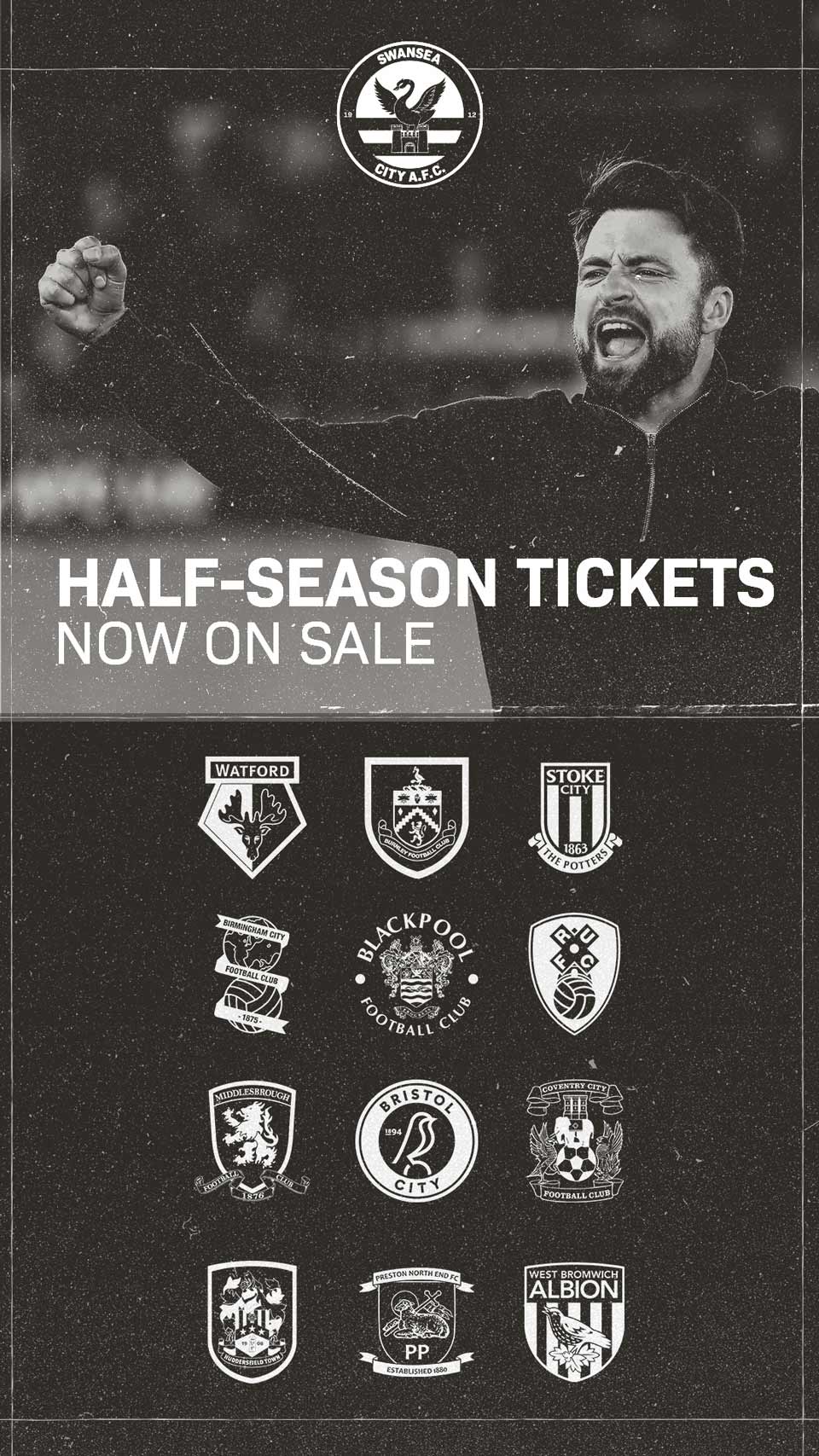 Swansea City Half-Season Tickets Available