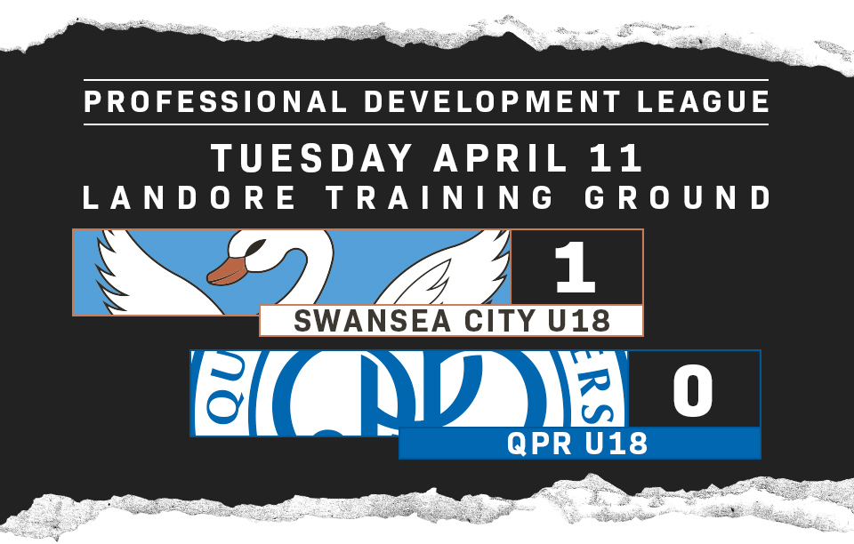 Match Report. Swans U18 1 v QPR U18 0