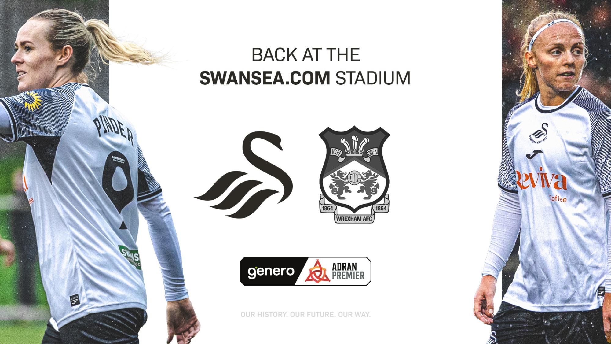 Swans Women vs Wrexham at the Swansea.com Stadium