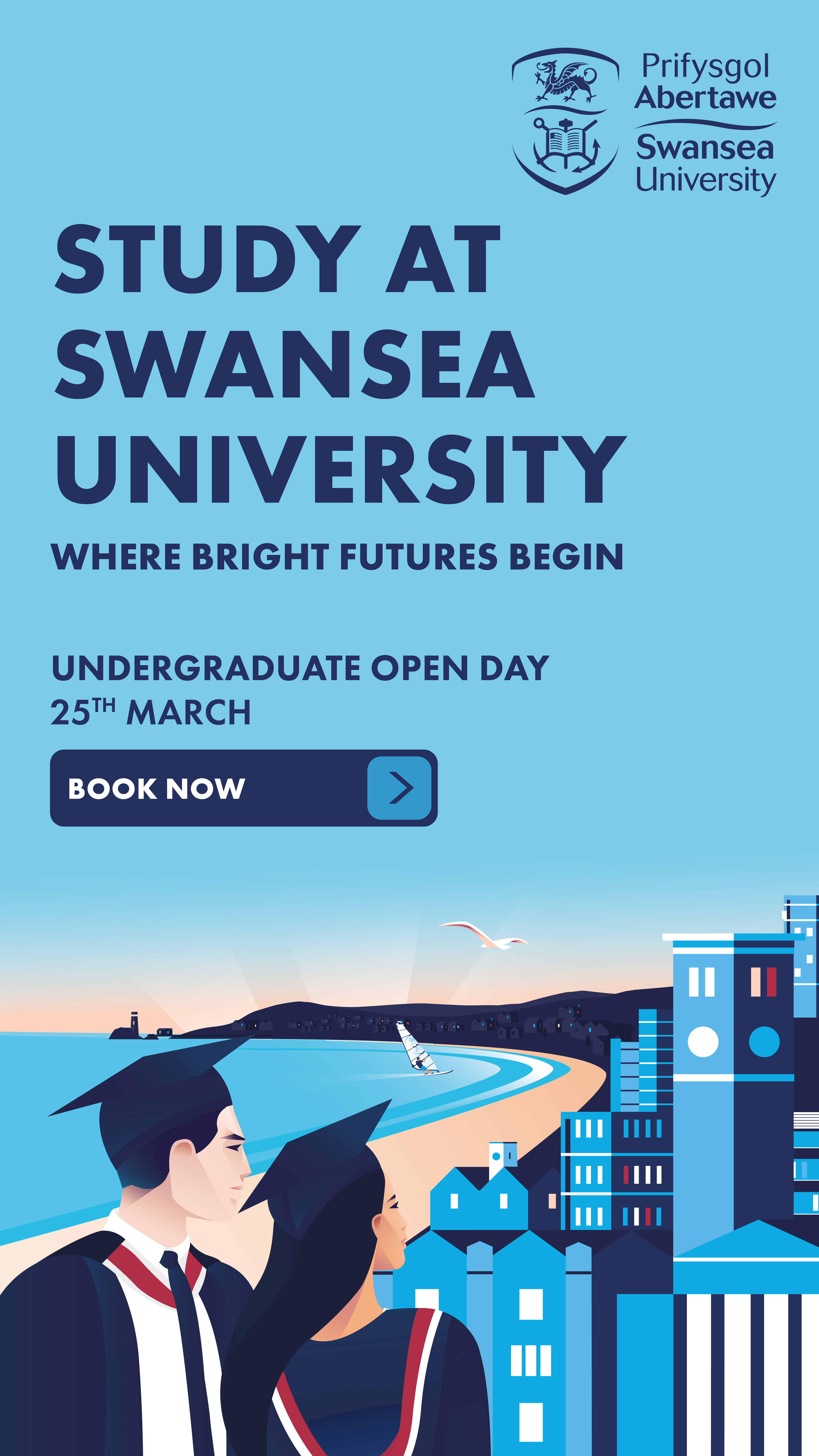 Swansea University English Advert