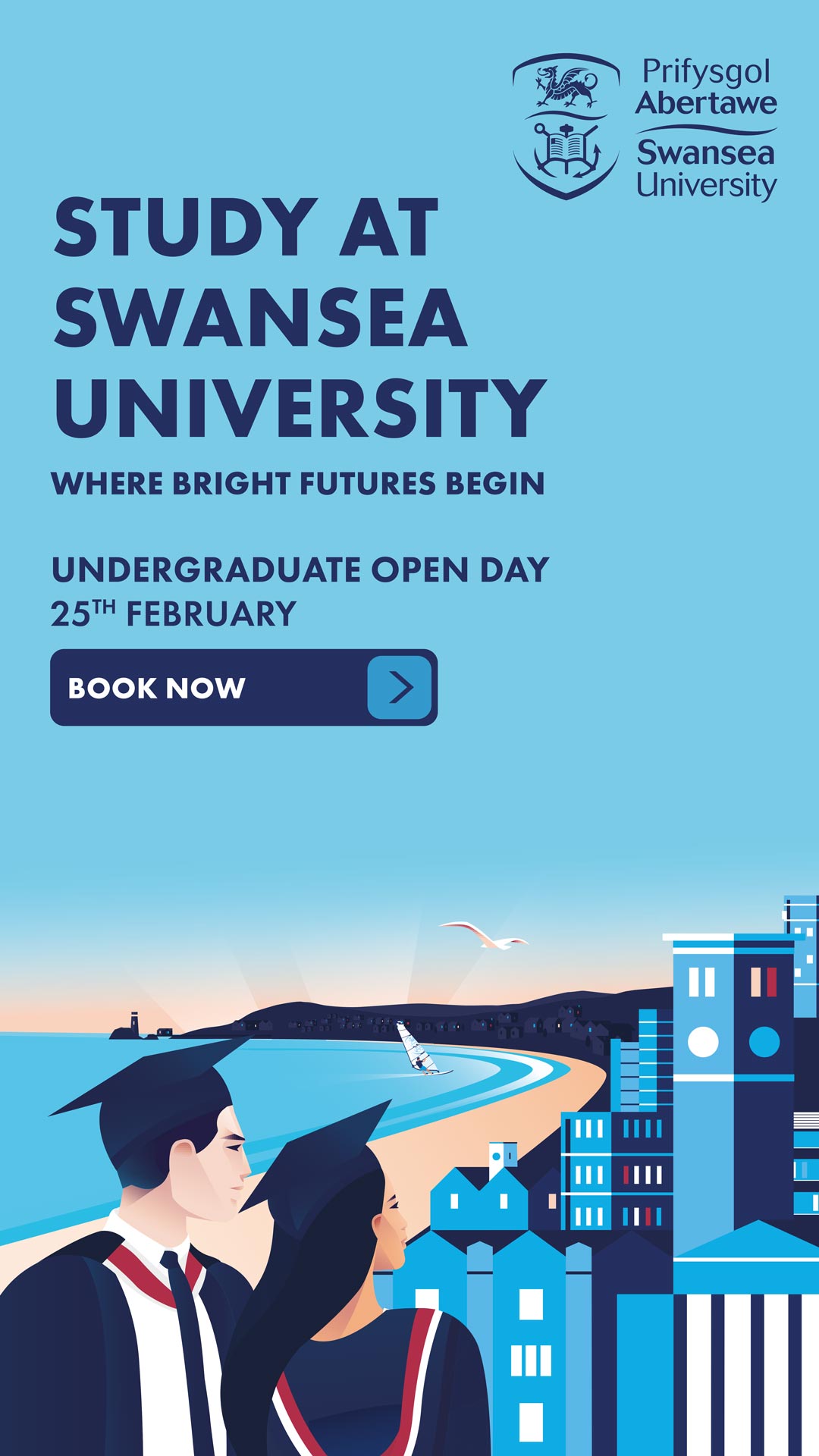 Swansea University English Advert