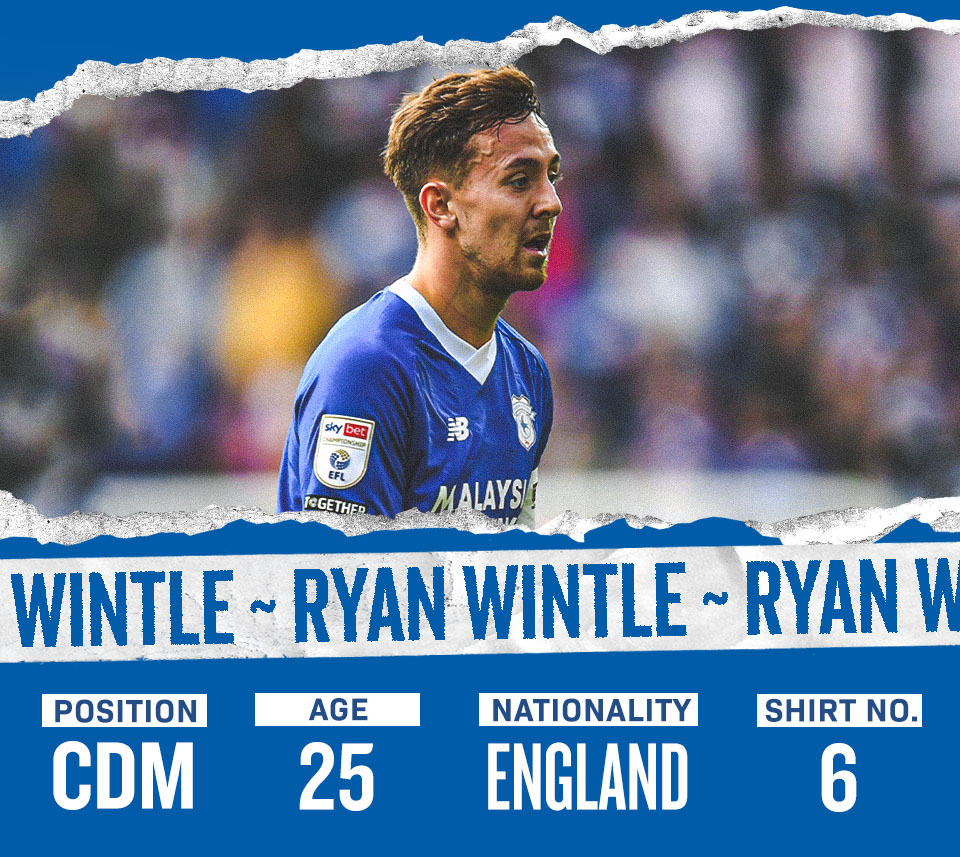 Ryan Wintle. Position Midfielder, Age 25, Nationality England, Shirt Number 6.