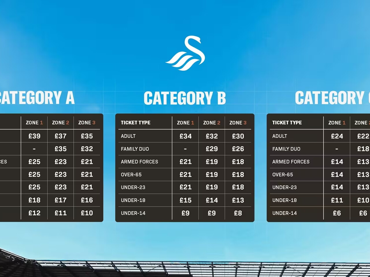 Ticketing Prices 26-27