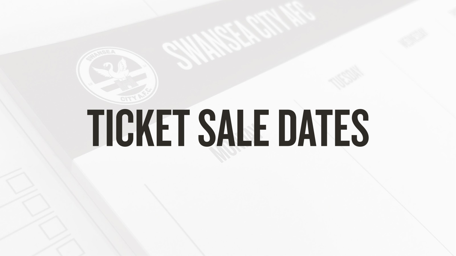 Ticketing Information Swansea