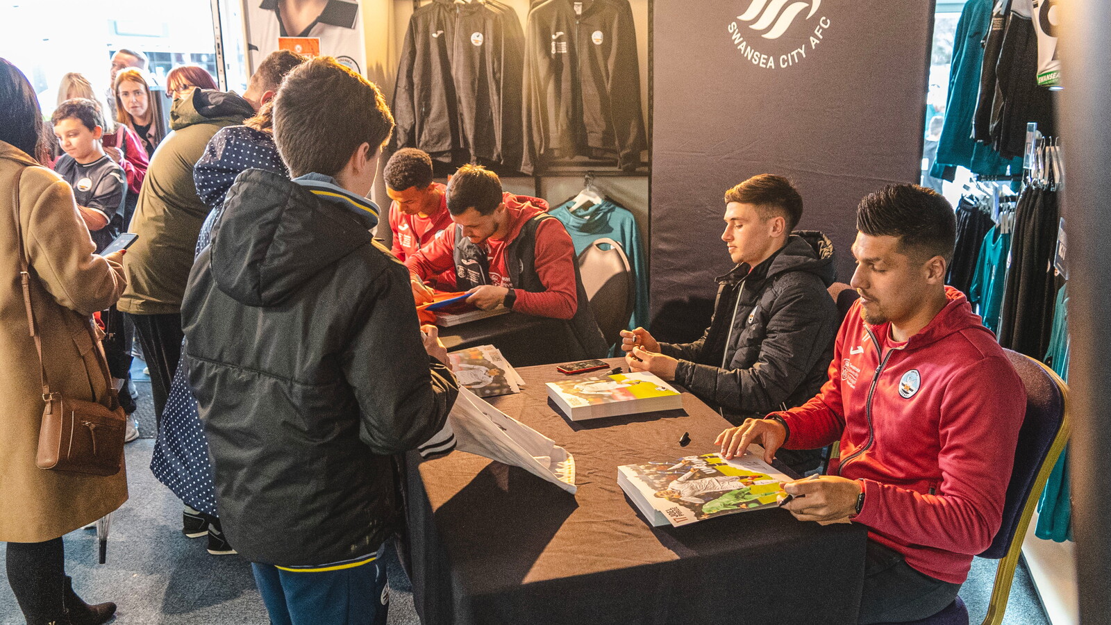 Gallery Swansea City club shop meet and greet Swansea