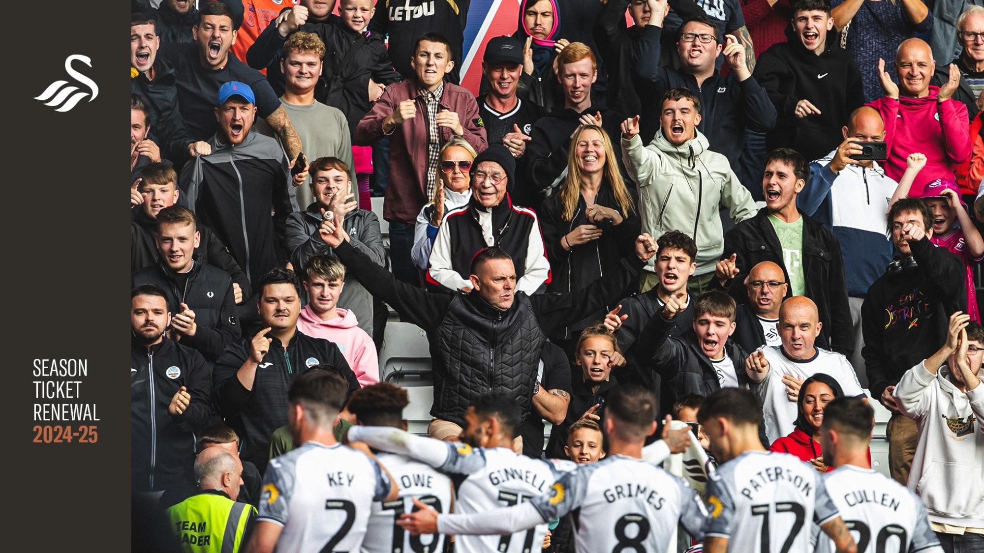 202425 Season ticket renewal Keep your seat window Swansea
