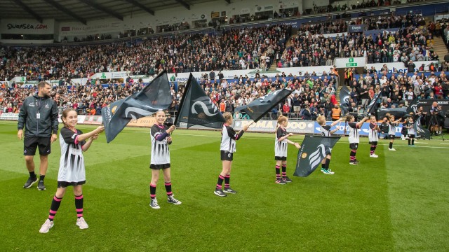 Swansea City AFC Foundation gift over £3000 back to grassroots clubs