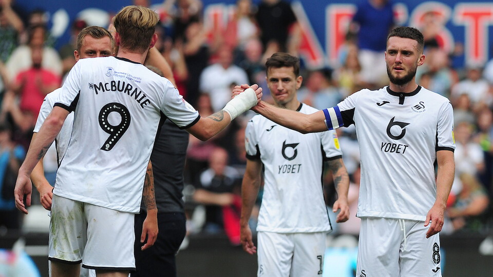 Oli McBurnie and Matt Grimes