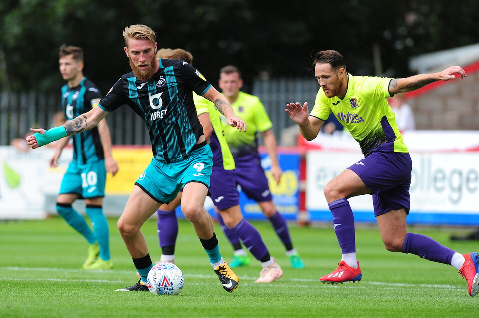 Exeter City v Swansea City 