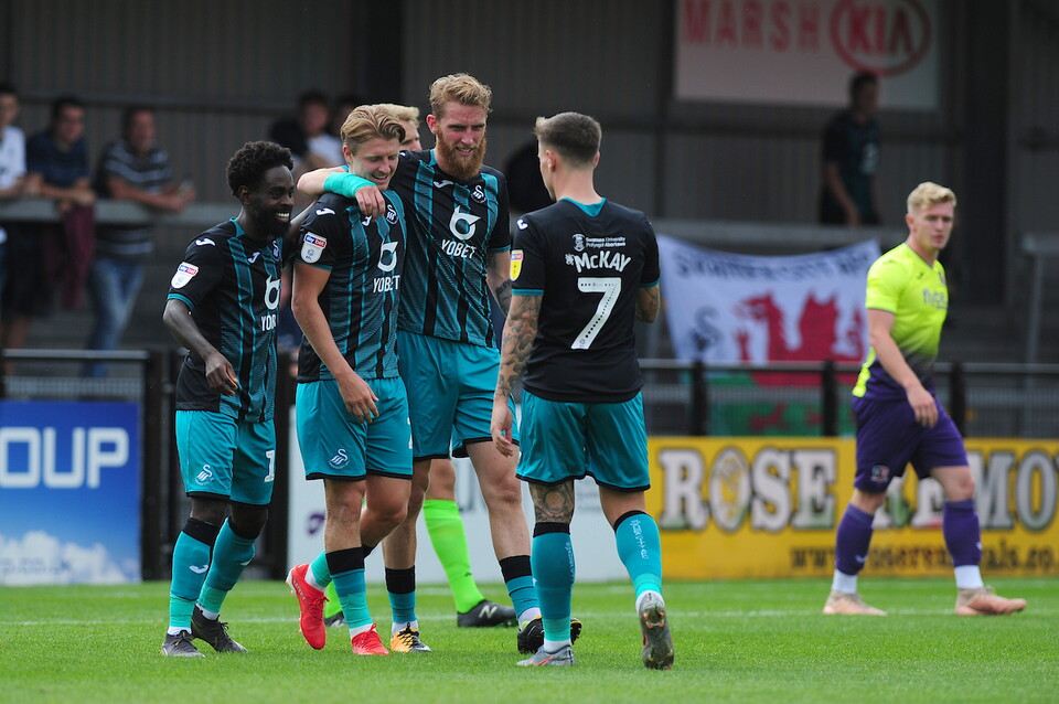 Exeter City v Swansea City 