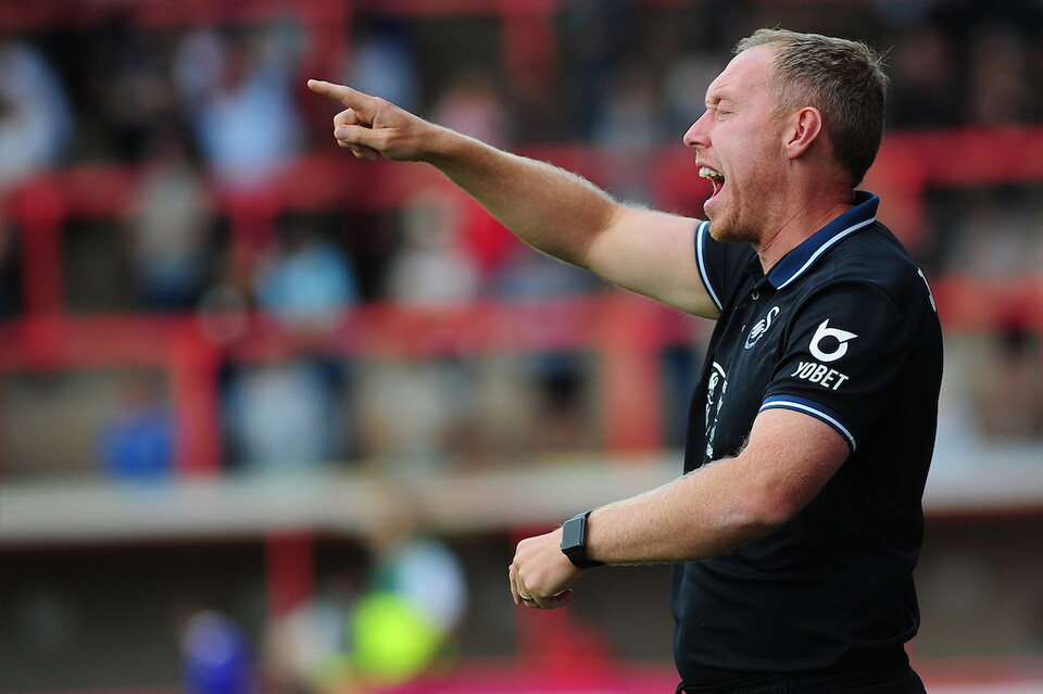 Exeter City v Swansea City 